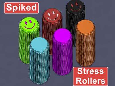 Spiked Stress Rollers (3 levels)