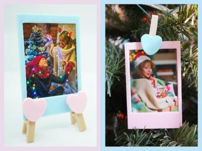 Instax mini style photo frame