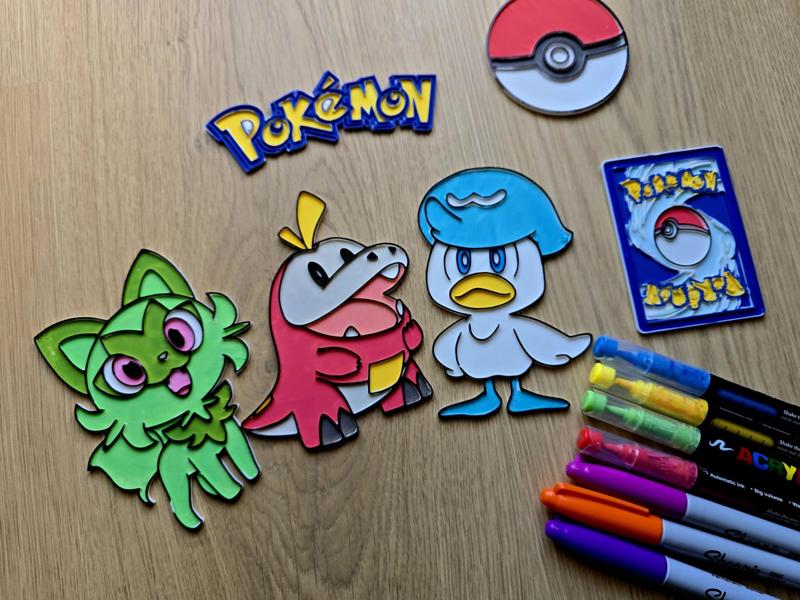 Pokémon Starter Gen 9 Sprigatito Fuecoco Quaxly