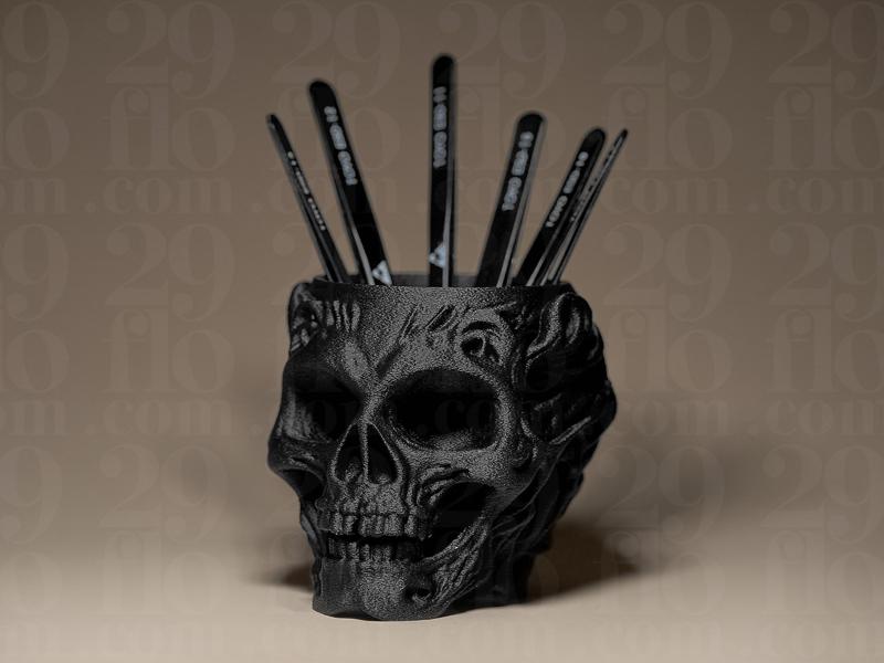 Skull Shaped Holder / Organizer
