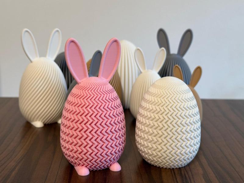Easter Bunny Egg (Zigzag version)