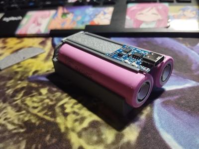 18650 battery casing