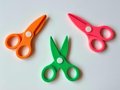 Safety Scissors (Left & Right Hand Friendly)