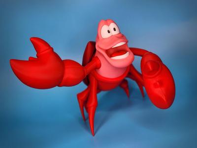 Sebastian the Crab – The Little Mermaid – Fan Art