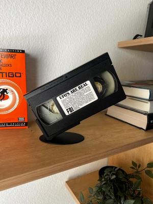 VHS Tape Diagonal Display