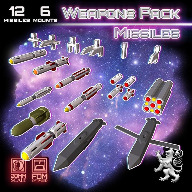Weapons Pack – Missiles
