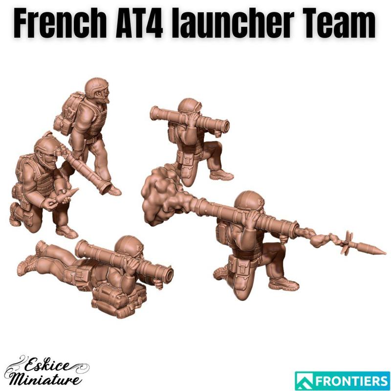 Modern French with AT4 Rocket launcher – 28mm