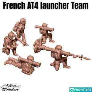 Modern French with AT4 Rocket launcher – 28mm