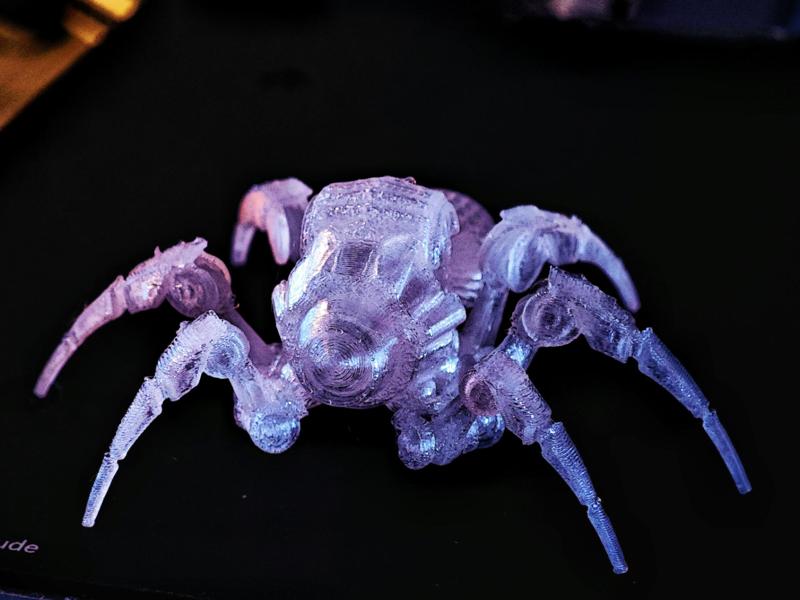 Cyberpunk Xenomorph Spider (no hardware, articulated)