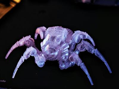 Cyberpunk Xenomorph Spider (no hardware, articulated)