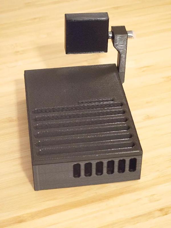 Vented case for Raspberry Pi 4 and Pi camera   