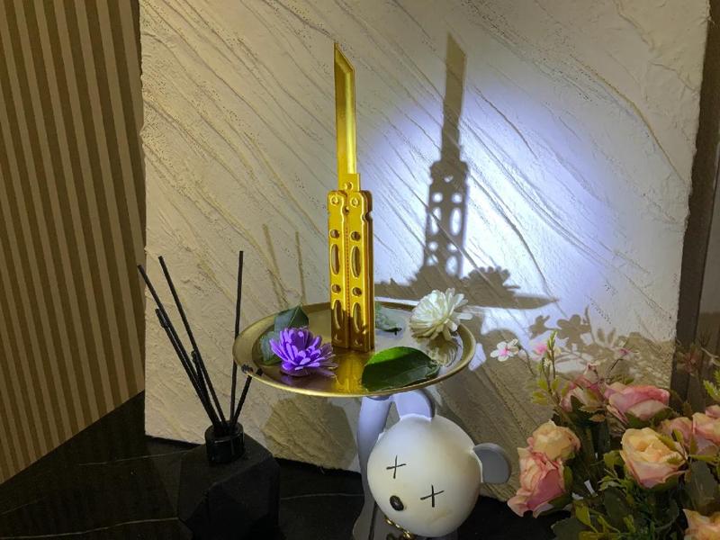Regrevator balinsong butterfly knife (Print in place)