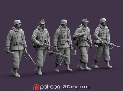 German paratroopers