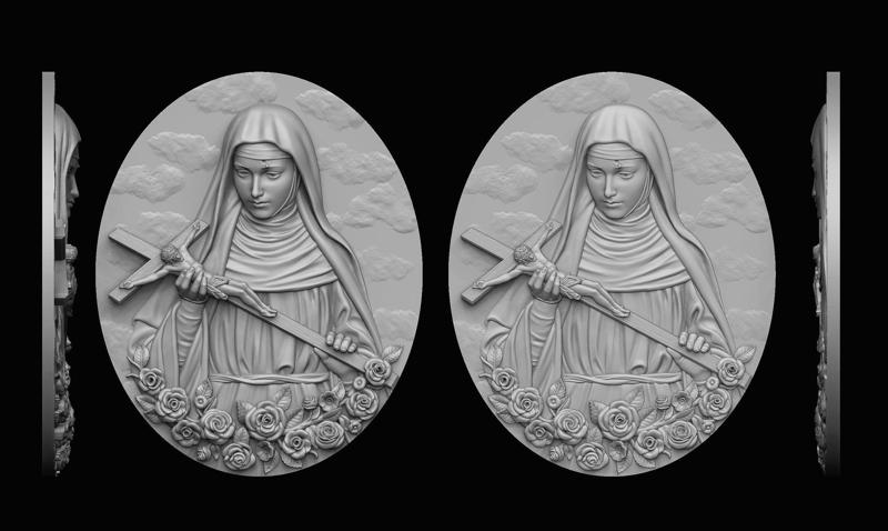 SAINT RITA Two Thickness Variants