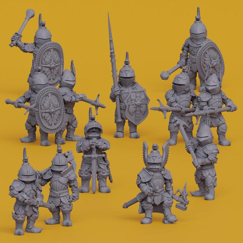 Frog Bullywug Knights+Commanders