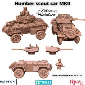 Humber scout car MKII – 28mm