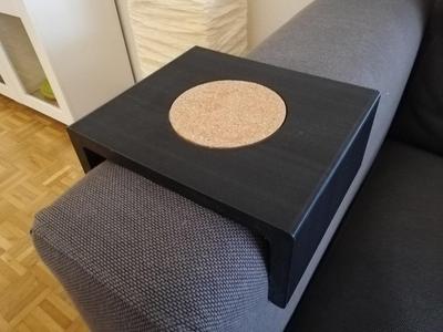 Cup or Glas holder for IKEA Norsborg couch