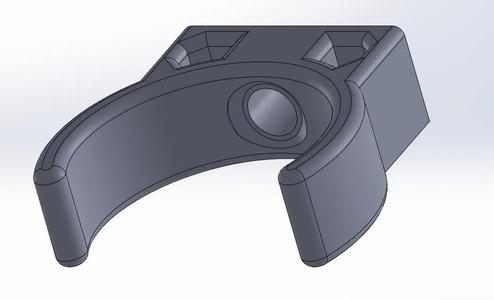 Abrazadera para PPR de 20, 25 y 32mm + SW parametrico (Pipe clamp for 20, 25 and 32mm PPR + SW parametric)
