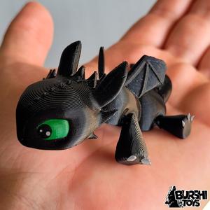 TOOTHLESS FLEXI ARTICULATED (3mf included) Multicolor