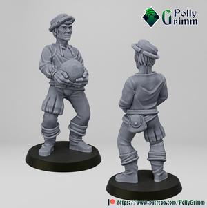 Imperial Humans. The Artilleryman Gunner