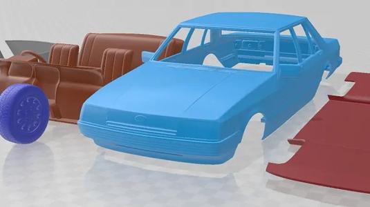Ford Falcon 1982 Printable Car