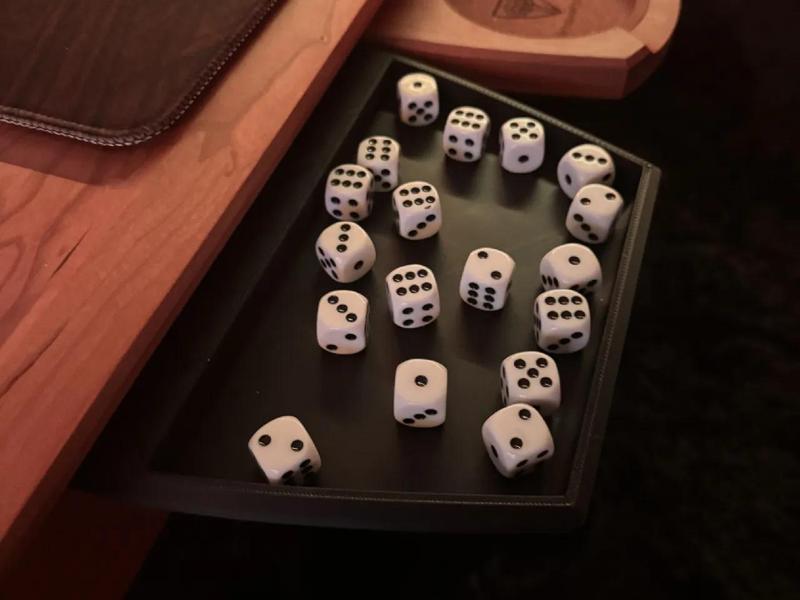 Modular Gaming Table Trays