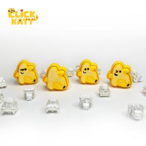Banana – Clicker Fidget Toy Keychain