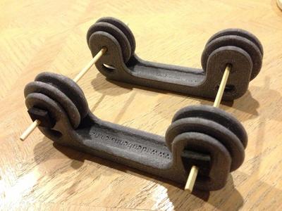 Adjustable Filament Holder (which may also be used as pulleys)
