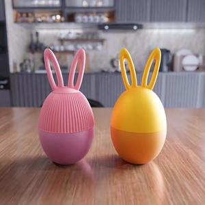 3D Easter Bunny Storage Set as Stl Files & Easter Set, Rabbit Decor, Easter Basket, Bunny Ears, Easter Day, 3D Print File, Gift Basket