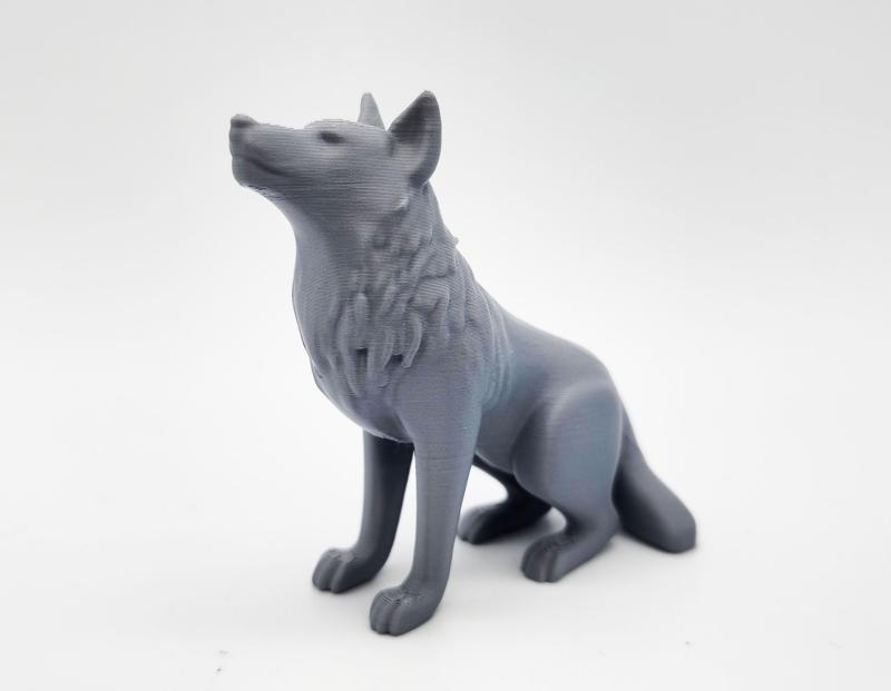 Seated Wolf