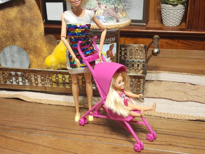 Barbie Stroller