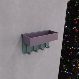 3D Key Wall Holder For Accessory with 3D Print Stl Files & Key Card Holder, Jewelry Holder, Keychain Holder, 3D Printed Decor, Ring Holder