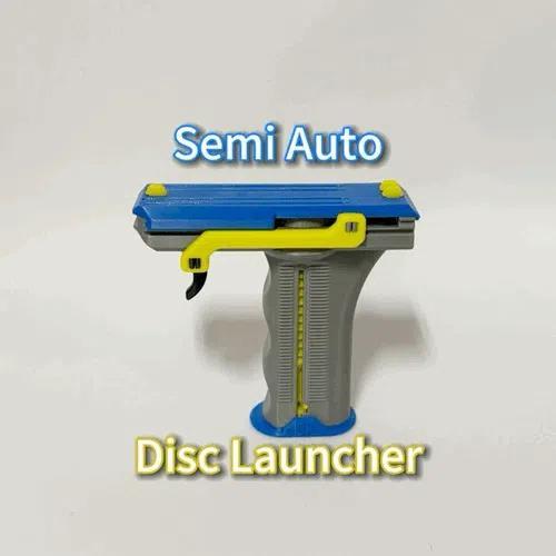 Semi Auto Disc Launcher With 15 rounds Mag