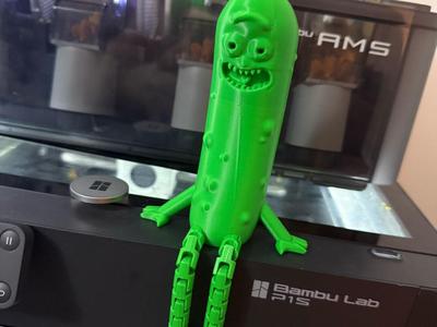 articulated pickle rick
