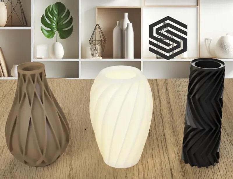 Spiral Vase Collection