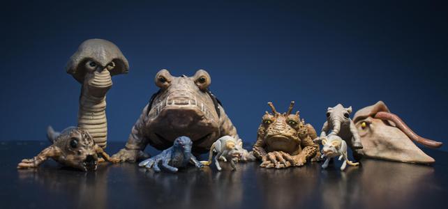 JABBA CREATURES  3 INCH
