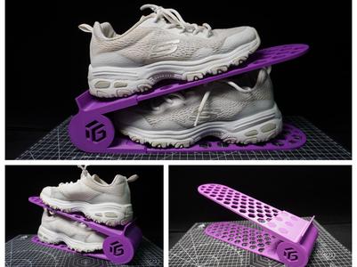 Stackable Shoe Rack – Print-in-Place