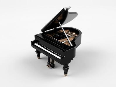 Grand Piano (Music Box Bottom Winding Kit-K014)