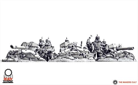 Valour Korps – Heavy Weapon Teams Set 1