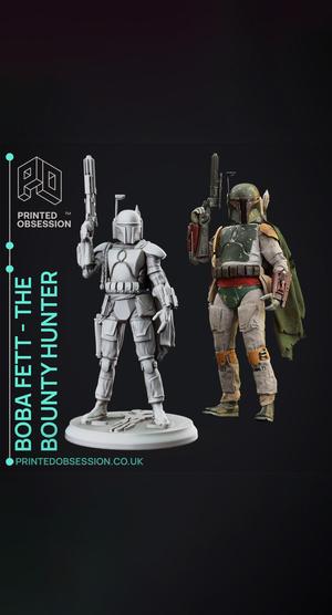 Star Wars – Boba Fett The Bounty Hunter – 75 mm scale model