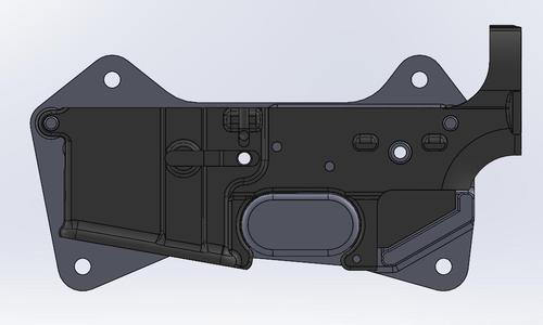 AR15 Lower Engraving Jig – Both Sides plus 80 Percent Jig alternate
