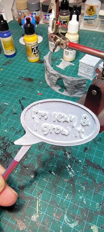 Plant Speech Balloon – I’m sexy and I grow it
