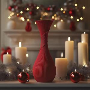 Yuletide Vase