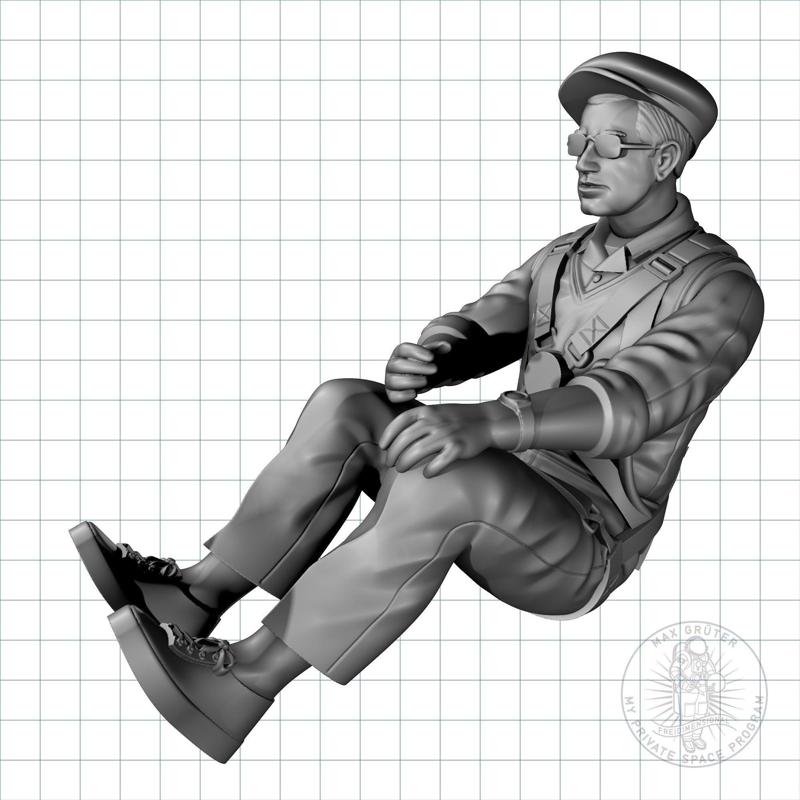 Vintage Glider Pilot