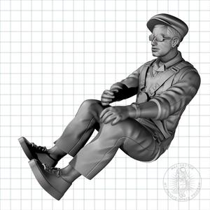 Vintage Glider Pilot