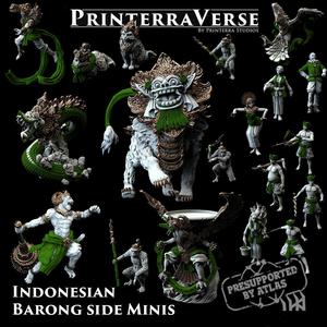 006 EMERALD Indonesian Myth – Barong Minis