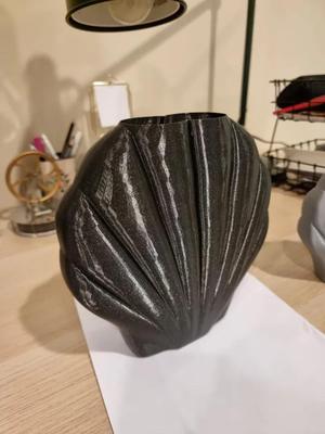 Seashell vase
