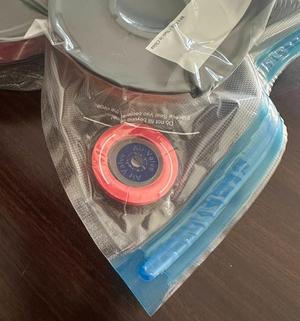 vacuum ring for filament vacuum bag