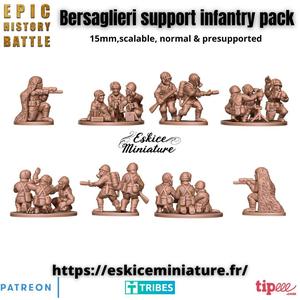 IT - Bersaglieri supports infantry pack - 15mm for EHB