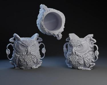 Owl Vessel